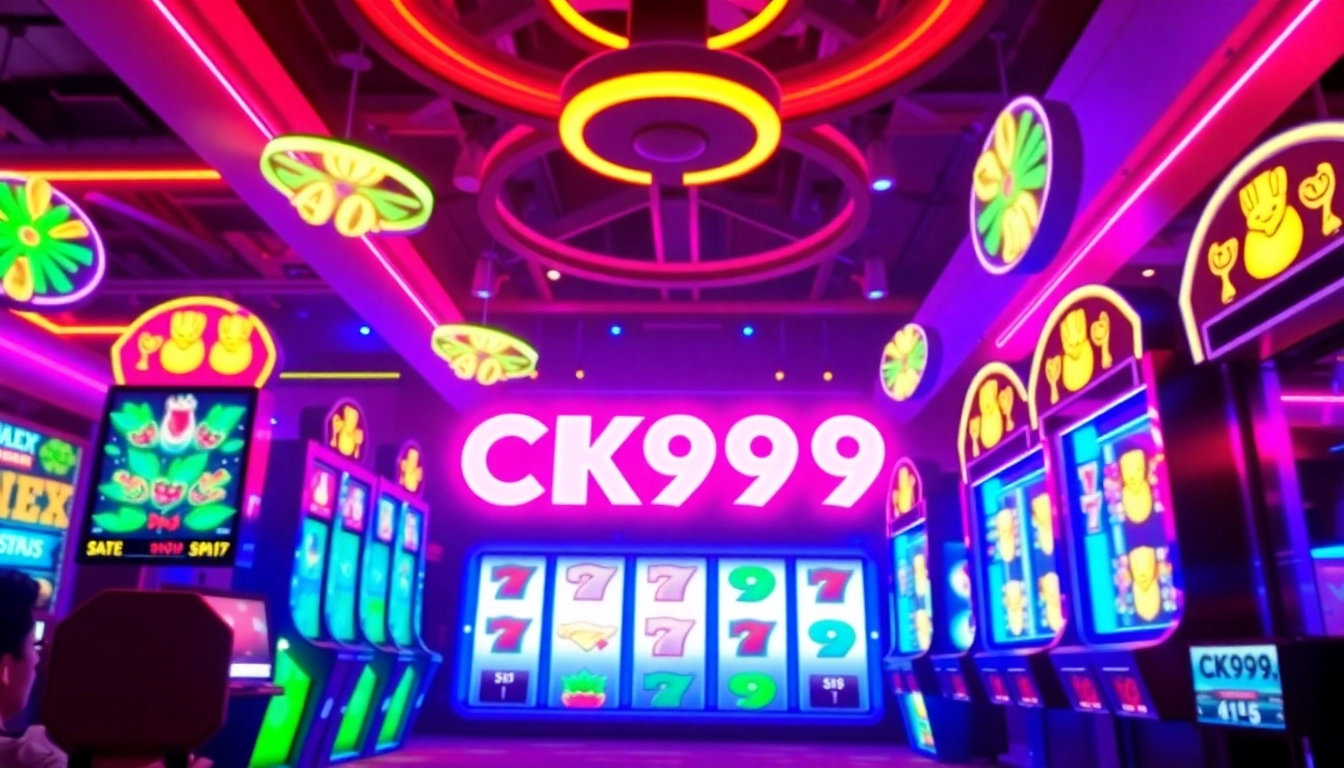 Engaging CK999 game screenshot showcasing vibrant slot symbols and user interface for online casino players seeking top gaming experience.