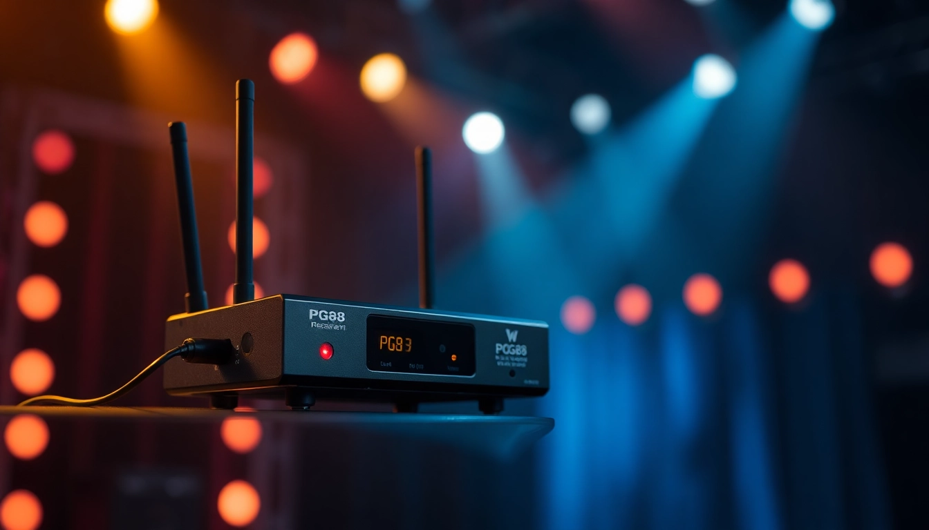 Optimizing Your Audio Setup with PG88 Wireless Microphone Receivers for Seamless Performance